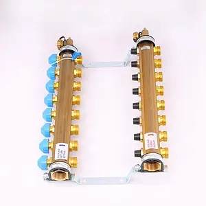 Группа коллекторная без расходомеров 8 отводов 1"в/в x ¾"ек Watts HKV 10004184 Группа коллекторная без расходомеров 8 отводов 1"в/в x ¾"ек Watts HKV 10004184, 4