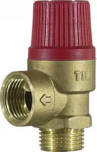 Клапан предохранительный ½&quot; 6 бар TIM BL22MF-K-6, 1