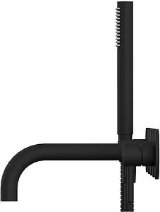 Смеситель для ванны скрытого монтажа WHITECROSS Y black чёрный матовый Y1240BL Смеситель для ванны скрытого монтажа WHITECROSS Y black чёрный матовый Y1240BL, 3