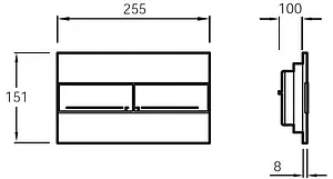 Комплект 5 в 1 Jacob Delafon Patio E21734RU-00 с кнопкой E4316-CP хром глянцевый Комплект 5 в 1 Jacob Delafon Patio E21734RU-00 с кнопкой E4316-CP хром глянцевый, 3