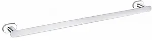 Полотенцедержатель Rav Slezak Yukon хром/белый YUA0701/66CB, 1