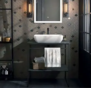 Консоль с умывальником напольная Kerama Marazzi Plaza Next 80 чёрный матовый PL.N.80.01\BLK.M+ Консоль с умывальником напольная Kerama Marazzi Plaza Next 80 чёрный матовый PL.N.80.01\BLK.M+, 5