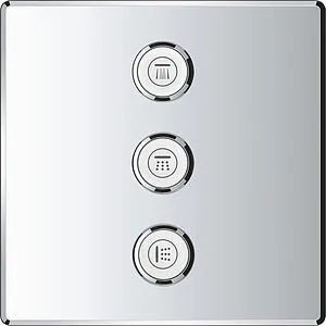 Вентиль переключающий на 3 потребителя Grohe Grohtherm SmartControl хром 29127000, 5