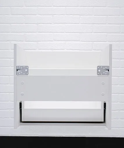 Тумба-умывальник подвесной Айсберг Классик 60 белый DA3009T+4607152361674