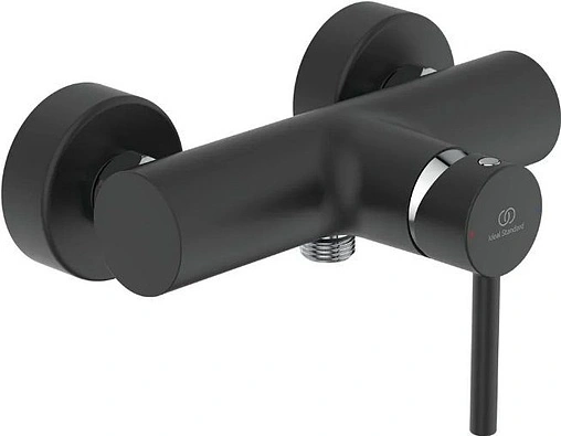 Смеситель для душа Ideal Standard Kolva чёрный матовый/хром BC674U4
