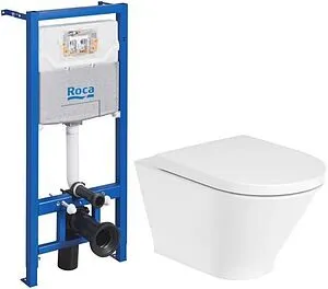 Комплект 4 в 1 Roca Gap Rоund Rimless Set 2.1, 1