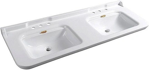 Раковина Kerasan Waldorf 150 белый 4143K1bi/cr*3 Раковина Kerasan Waldorf 150 белый 4143K1bi/cr*3