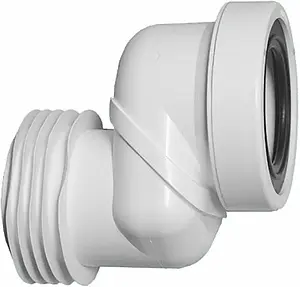 Патрубок для унитаза эксцентриковый Mc Alpine 80мм MRWCLO-8 Патрубок для унитаза эксцентриковый Mc Alpine 80мм MRWCLO-8, 1