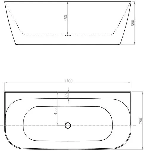 Ванна акриловая Allen Brau Priority 3 170x78 белый/панель антрацит 2.31003.20/AM Ванна акриловая Allen Brau Priority 3 170x78 белый/панель антрацит 2.31003.20/AM