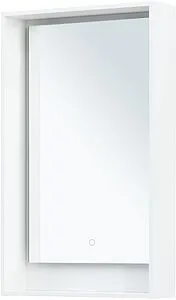 Зеркало с подсветкой Aquanet Милан 50 белый глянец 00336390, 3
