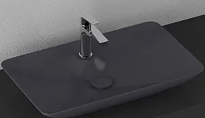 Раковина ISVEA SistemaY Clear 65 антрацит 10SY50065SV-2C Раковина ISVEA SistemaY Clear 65 антрацит 10SY50065SV-2C, 1