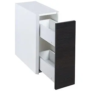 Тумба-умывальник подвесная Aquaton Брук 80 (60+20) дуб феррара/белый, 5