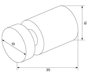 Крючок 2шт IDDIS Petite бронза PET2SS1i41 Крючок 2шт IDDIS Petite бронза PET2SS1i41, 2