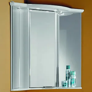 Шкаф-зеркало Aquaton Альтаир 62 белый 1A042702AR010, 3
