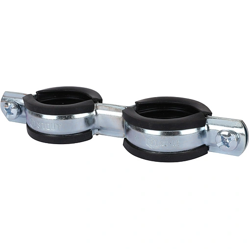 Хомут сантехнический обрезиненный сдвоенный ¾" (25-29мм) Stout SAC-0020-200034 Хомут сантехнический обрезиненный сдвоенный ¾" (25-29мм) Stout SAC-0020-200034