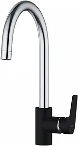 Смеситель для кухни Damixa Origin Balance чёрный/хром 790720000 Смеситель для кухни Damixa Origin Balance чёрный/хром 790720000, 4