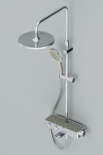 Душевая система с термостатом для ванны Am.Pm Inspire 2.0 хром F0750A500