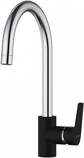 Смеситель для кухни Damixa Origin Balance чёрный/хром 790720000