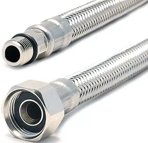 Гибкая подводка для смесителя Tucai TAQ GRIF DN8 0.8м x ½&quot;в x М10x1 L17мм 4644, 2