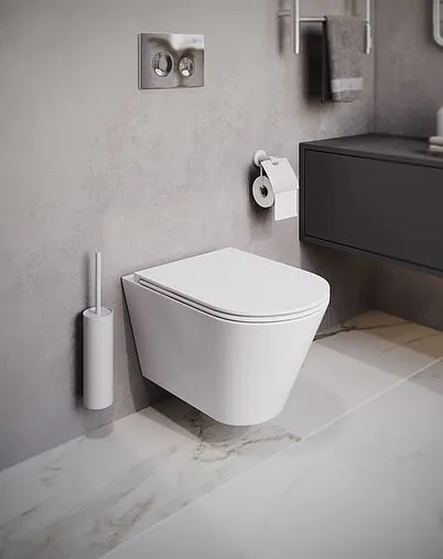 Унитаз подвесной безободковый Terminus Классик S белый 02SW51x35W