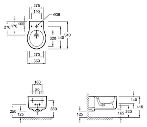 Биде подвесное Jacob Delafon Formilia белый E4792-00, 2