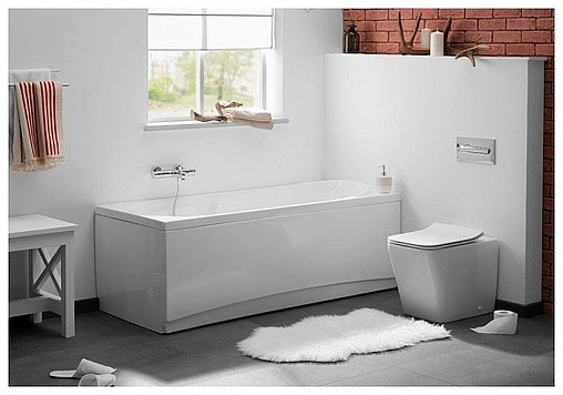 Унитаз приставной безободковый Aquanet Tavr-F Rimless белый TAVR-F Унитаз приставной безободковый Aquanet Tavr-F Rimless белый TAVR-F