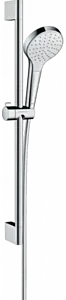 Душевая стойка Hansgrohe Croma Select S 110 1jet 65см хром/белый 26564400 Душевая стойка Hansgrohe Croma Select S 110 1jet 65см хром/белый 26564400, 1