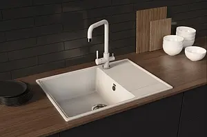 Мойка кухонная Ulgran Prima 700-05 бетон, 3