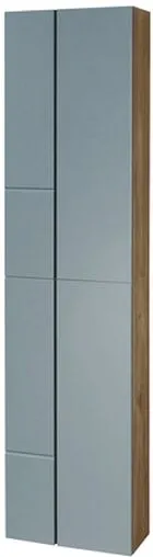 Шкаф-пенал подвесной Aquaton Мишель 43 фьорд/дуб рустикальный 1A243903MIX30+1A243903MIX30 Шкаф-пенал подвесной Aquaton Мишель 43 фьорд/дуб рустикальный 1A243903MIX30+1A243903MIX30