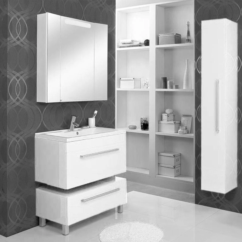 Тумба-умывальник подвесная Aquaton Мадрид 100 M белый 1A1269K5MA010