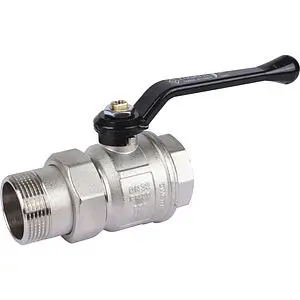 Кран шаровый с американкой 1¼"в x 1¼"н Bugatti New Jersey 09200006 Кран шаровый с американкой 1¼"в x 1¼"н Bugatti New Jersey 09200006, 1