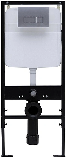 Клавиша смыва для унитаза Logan Space 00297682 хром матовый