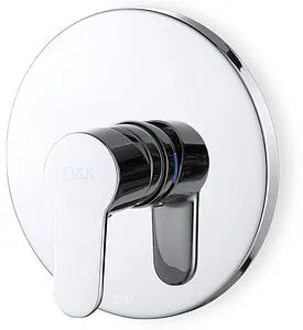 Смеситель для душа скрытого монтажа D&K Rhein Marx хром DA1394601 Смеситель для душа скрытого монтажа D&K Rhein Marx хром DA1394601, 1