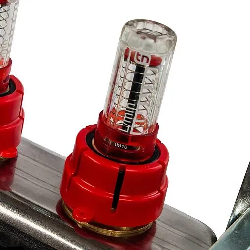 Группа коллекторная с расходомерами 2 отвода 1&quot;в/в x ¾&quot;ек Stout SMS 0907 000002