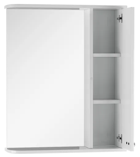 Шкаф-зеркало Айсберг Классик 55 R белый DA1051HZ