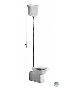 Труба к подвесному бачку Kerasan Waldorf хром 754790 Труба к подвесному бачку Kerasan Waldorf хром 754790, 3