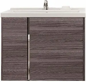 Тумба-умывальник подвесная Aquaton Стоун 80 грецкий орех 1A2282K1SXC80, 1