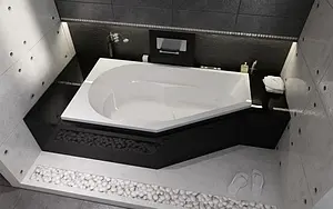 Ванна акриловая Riho YUKON 160x90 R B008001005, 5