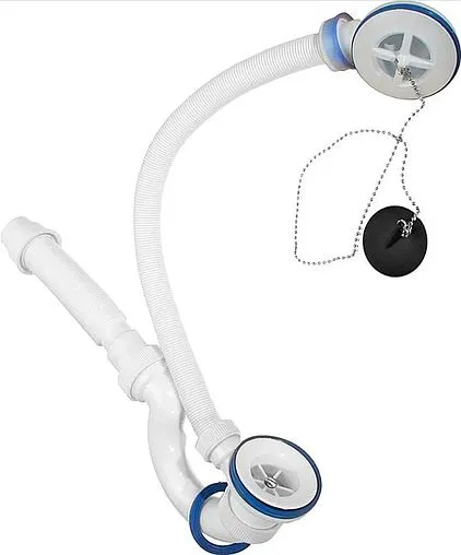 Слив-перелив для ванны VIRPlast Мини Элит хром 30980653 Слив-перелив для ванны VIRPlast Мини Элит хром 30980653