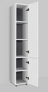 Шкаф-пенал Am.Pm Gem 30 R белый M90CSR0306WG Шкаф-пенал Am.Pm Gem 30 R белый M90CSR0306WG, 3