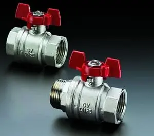 Кран шаровый 1"в x 1"в Oventrop Optibal 1076108 Кран шаровый 1"в x 1"в Oventrop Optibal 1076108, 4