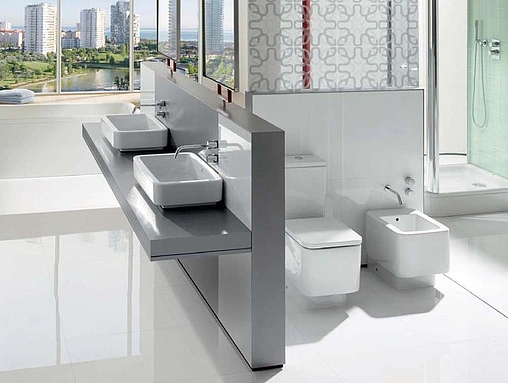 Биде напольное Roca Element белый 357574000