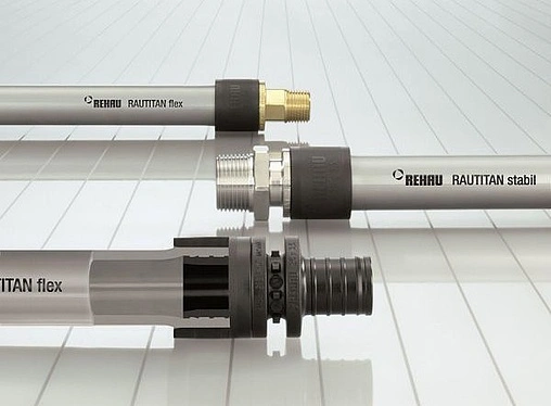 Труба сшитый полиэтилен Rehau Rautitan flex 32 x 4.4 мм PE-Xa EVAL штанга 6м 11304001006