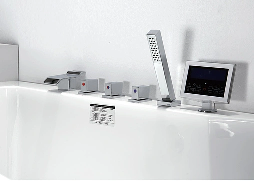 Ванна акриловая с гидромассажем Gemy 171x86 L G9066 II O L