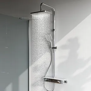 Душевая система с термостатом для душа Am.Pm Func хром F078F200 Душевая система с термостатом для душа Am.Pm Func хром F078F200, 4