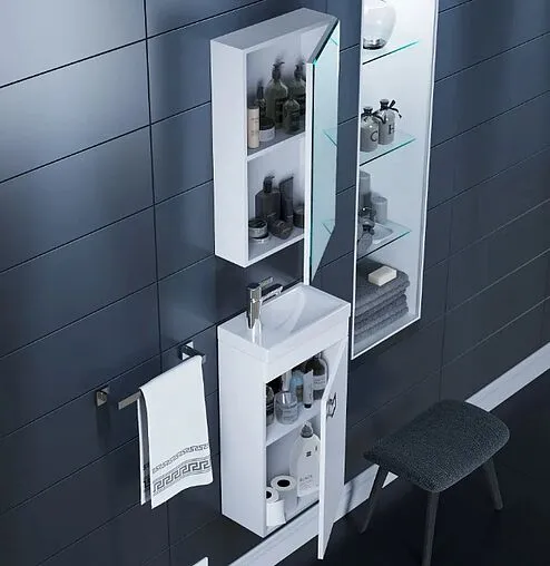 Тумба-умывальник подвесная Uperwood UPD Vizo 40 белый 291020251