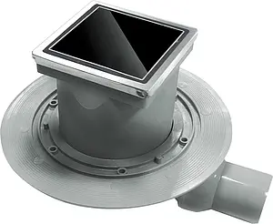 Трап горизонтальный Set Pestan Confluo Standart Dry 1 Black Glass 100x100мм 13000101 Трап горизонтальный Set Pestan Confluo Standart Dry 1 Black Glass 100x100мм 13000101, 1