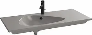 Раковина Jacob Delafon Nouvelle Vague 101 серый гранит EXAQ112-Z-MK4 Раковина Jacob Delafon Nouvelle Vague 101 серый гранит EXAQ112-Z-MK4, 1
