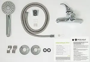 Смеситель для ванны Gross Aqua Arabic хром 2500516C Смеситель для ванны Gross Aqua Arabic хром 2500516C, 3
