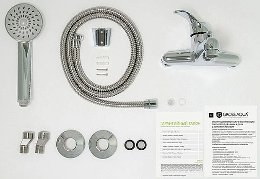 Смеситель для ванны Gross Aqua Arabic хром 2500516C